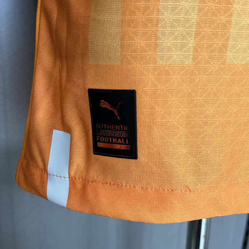 Camisa I Costa do Marfim | 23/24 Modelo Jogador Puma - Laranja