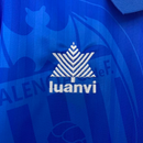 Camisa II Valencia Retrô | 95/96 Luanvi - Azul Vermelha e Amarela