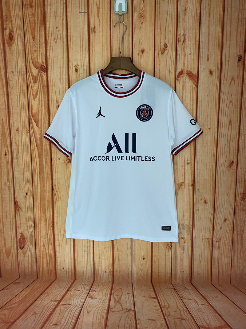 Camisa IV PSG | 21/22 Torcedor Jordan - Branca