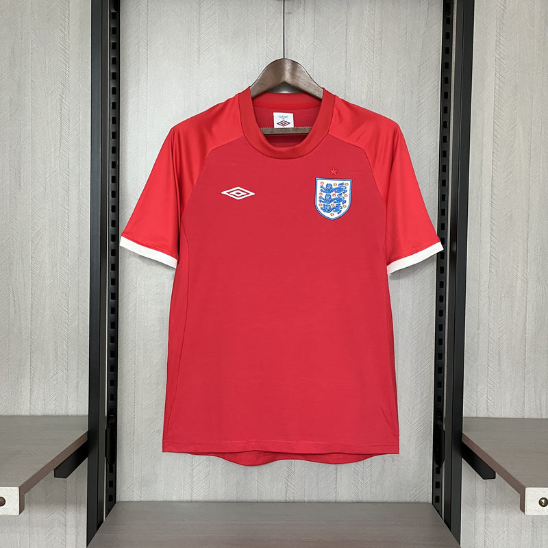 Camisa II Inglaterra Retrô | 2010 Torcedor Umbro - Vermelha
