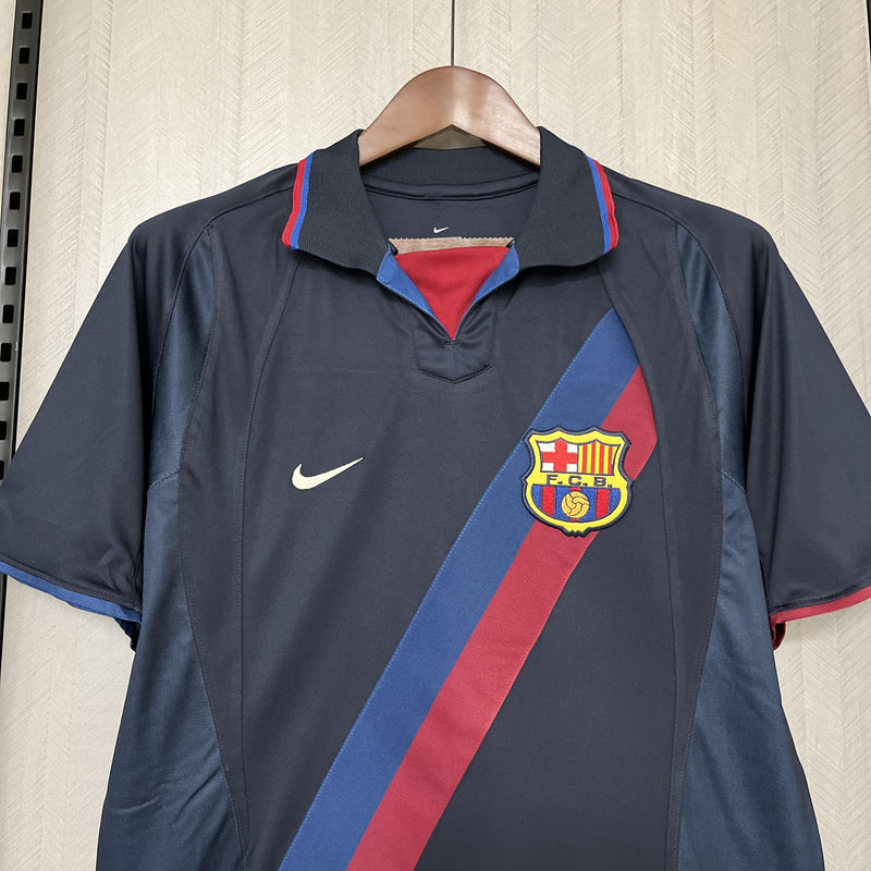 Camisa III Barcelona Retrô | 02/03 Torcedor Nike - Azul