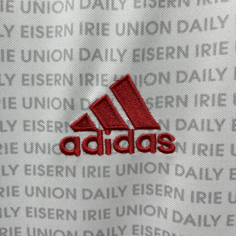 Camisa Edição Especial FC Union Berlin | 23/24 Torcedor Adidas - Branca e Vermelha