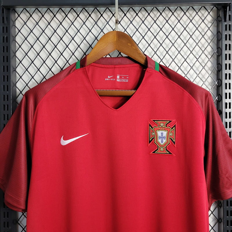 Camisa I Portugal Retrô | 2016 Nike - Vermelha