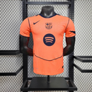 Camisa II Barcelona | 25/26 Modelo Jogador Nike - Laranja e Azul