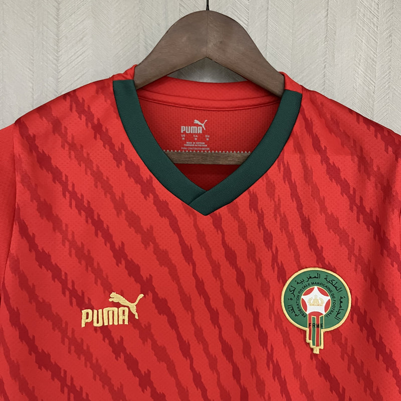 Camisa I Marrocos | 23/24 Torcedor Puma - Vermelha