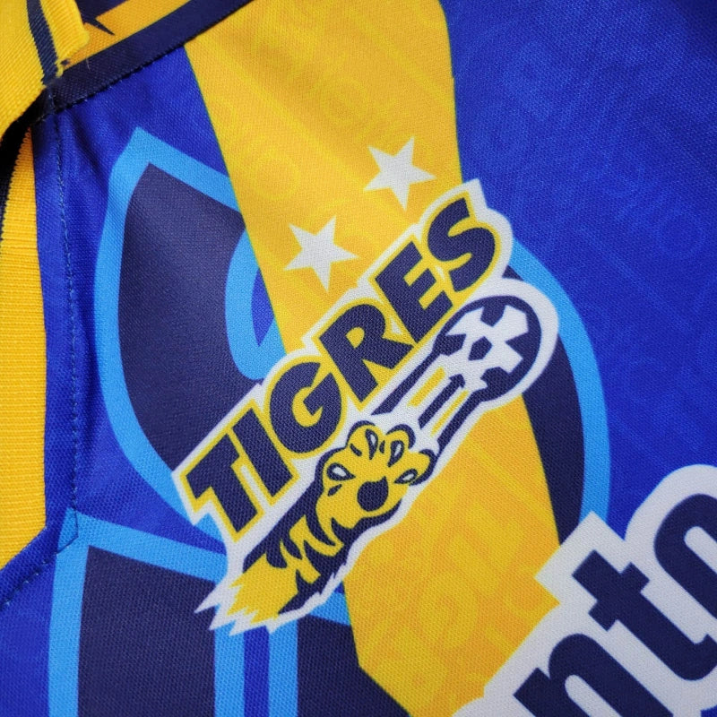 Camisa II Tigres Retrô | 97/98 Atletica - Azul e Amarela