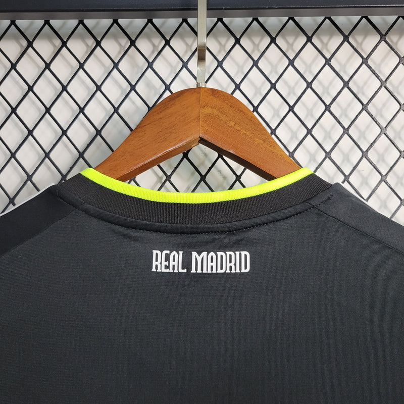 Camisa II Real Madrid Retrô | 10/11 Adidas - Preta