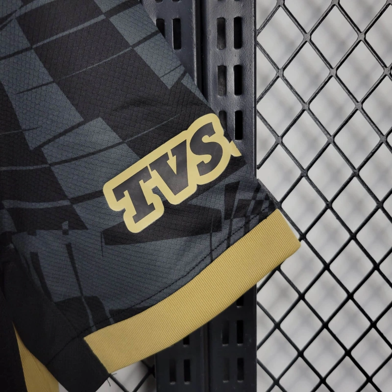 Camisa II Atlético Nacional | 25/26 Torcedor Nike - Preta e Dourada