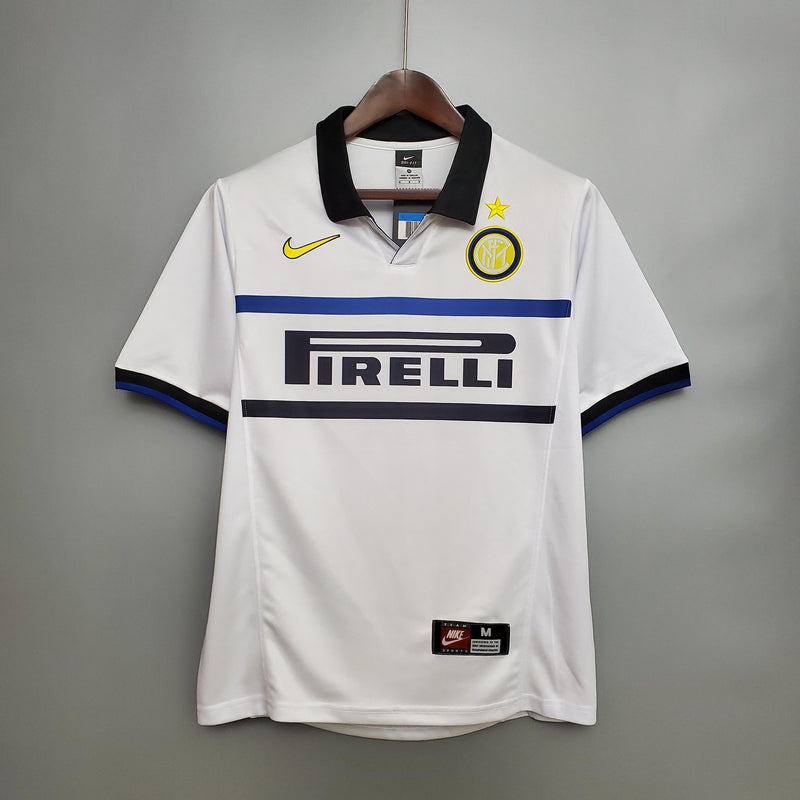 Camisa II Inter de Milão Retrô | 98/99 Torcedor Nike - Branca