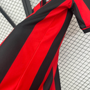 Camisa I Milan Retrô | 97/98 Lotto - Vermelha e Preta