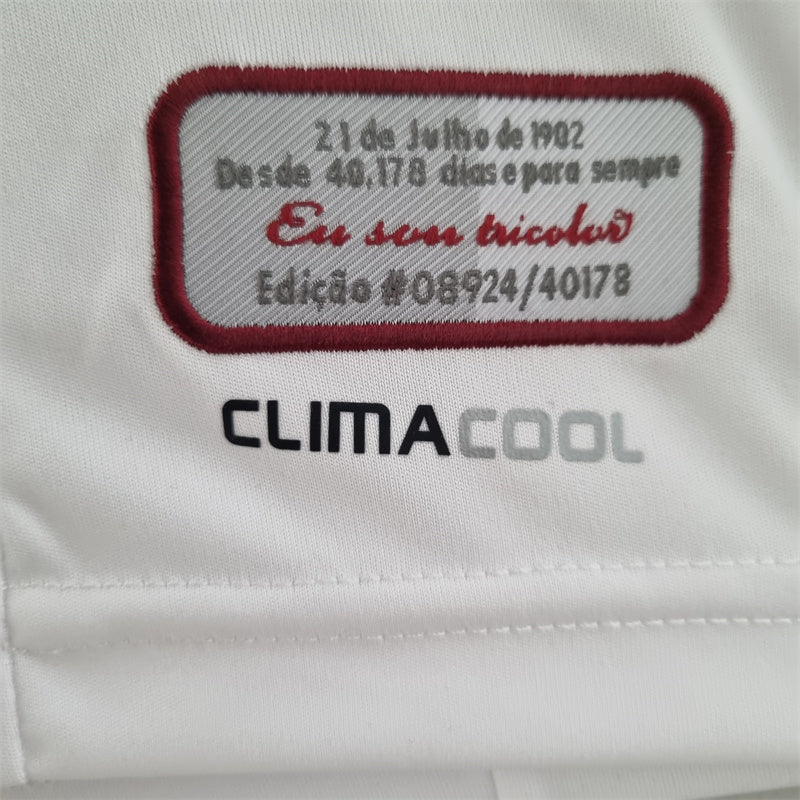 Camisa Aniversário Fluminense 110 anos Retrô | 12/13 Adidas - Branca