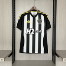 Camisa I Clube Atlético Mineiro | 25/26 Torcedor Adidas - Preta e branca (Patrocinios)