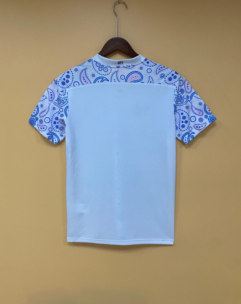Camisa III Manchester City | 20/21 Torcedor Puma - Branca e Azul