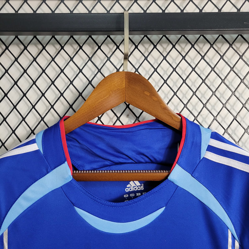 Camisa I Japão Retrô | 2006 Adidas - Azul
