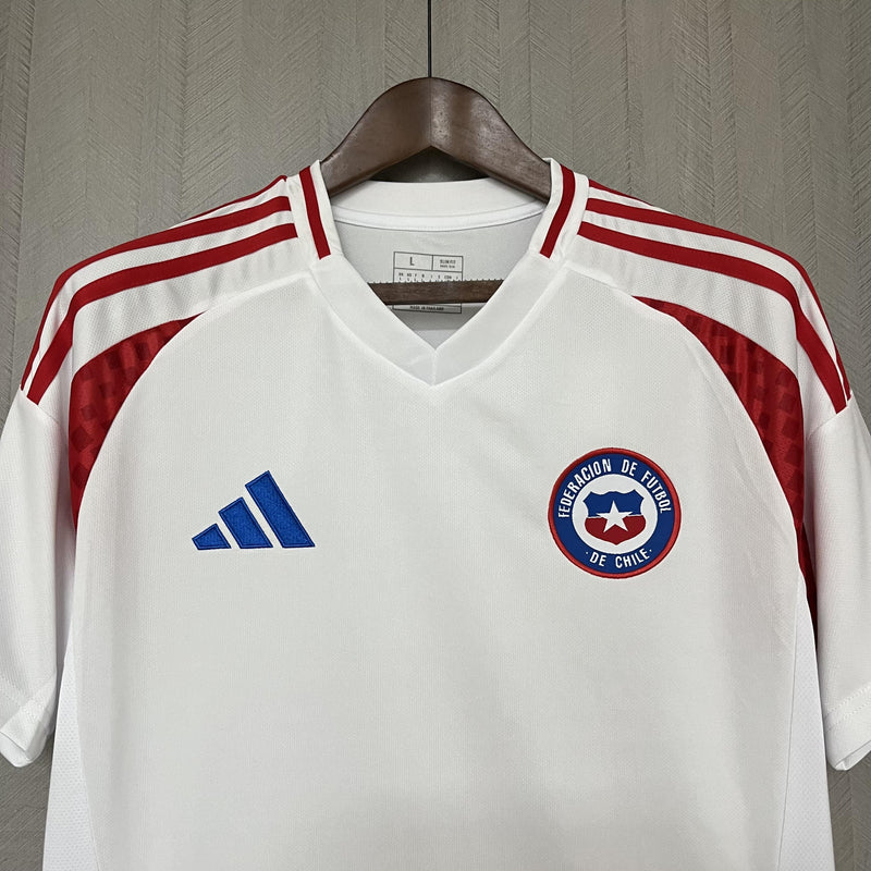 Camisa II Chile | 24/25 Torcedor Adidas - Branca