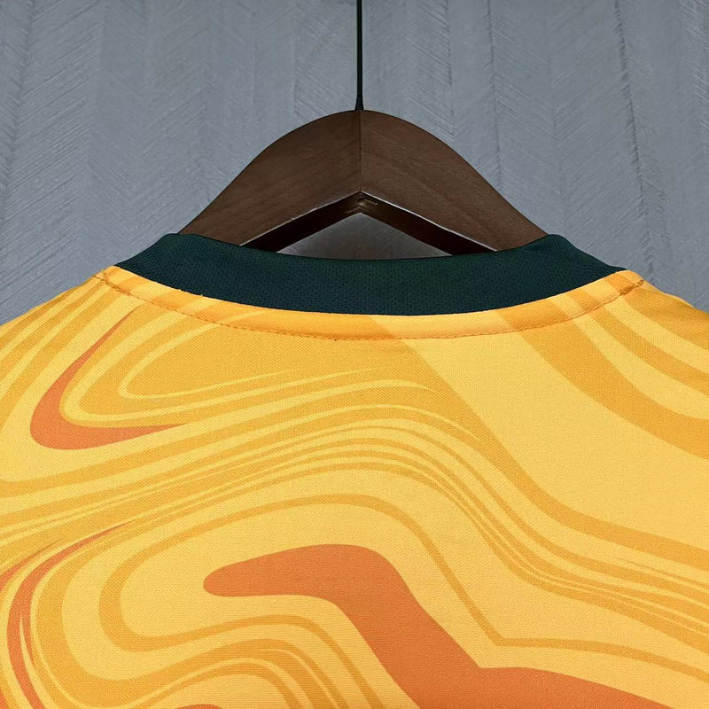 Camisa I Austrália | 23/24 Torcedor Nike - Amarela