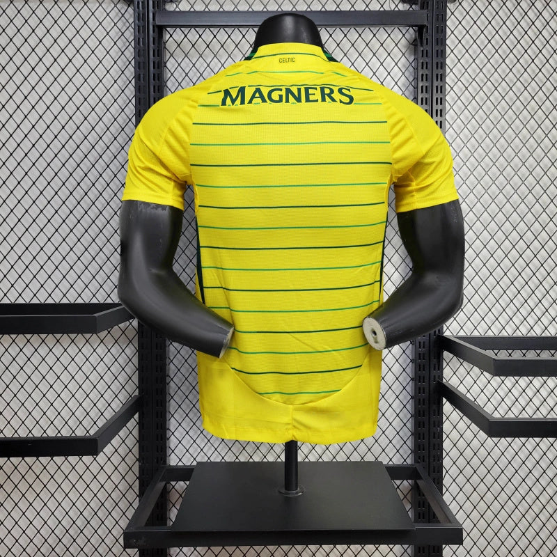 Camisa II Celtic | 24/25 Modelo Jogador Adidas - Amarela e Verde