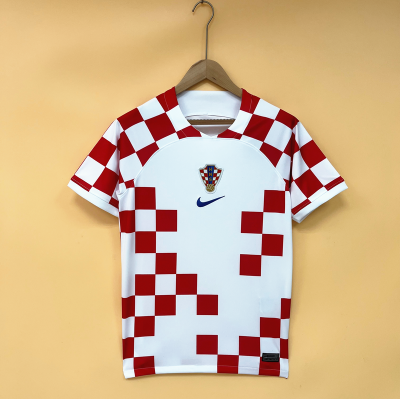 Camisa I Croácia | 22/23 Torcedor Nike - Branca e Vermelha
