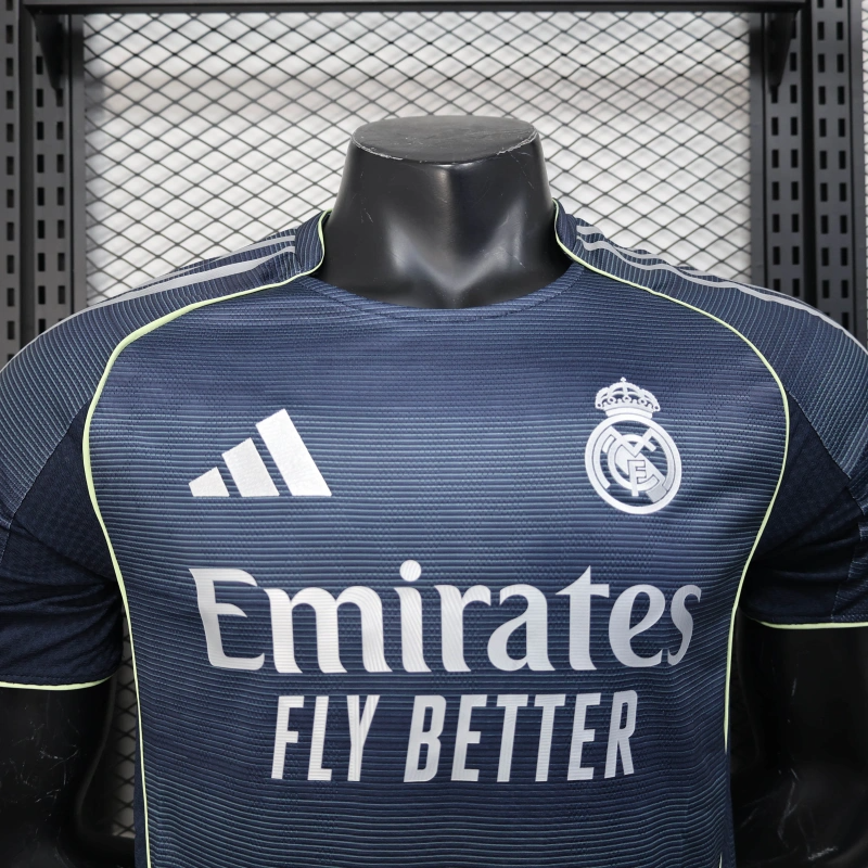 Camisa II Real Madrid | 25/26 Modelo Jogador Adidas - Azul