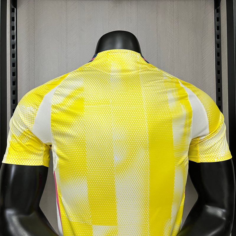 Camisa II Juventus | 24/25 Modelo Jogador Adidas - Amarela Branca e Rosa