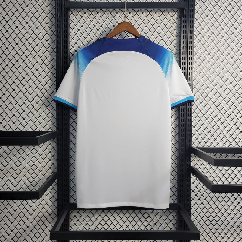 Camisa I Inglaterra | 2022 Torcedor Nike - Branca e Azul