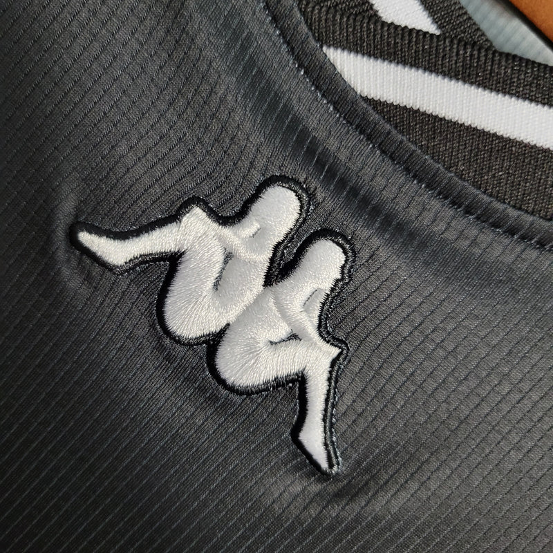 Camisa I Vasco Retrô | 2000 Torcedor Kappa - Preta