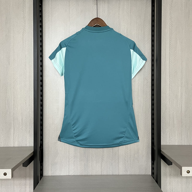 Camisa de Treino Cruzeiro | 25/26 Torcedor Adidas - Azul Turquesa - Feminina