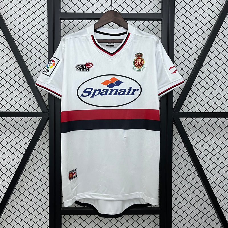 Camisa II Mallorca Retrô | 01/02 John Smith - Branca