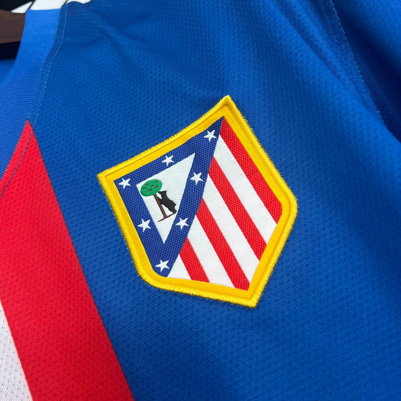 Camisa II Atlético de Madrid Retrô | 10/11 Nike - Azul e Vermelha