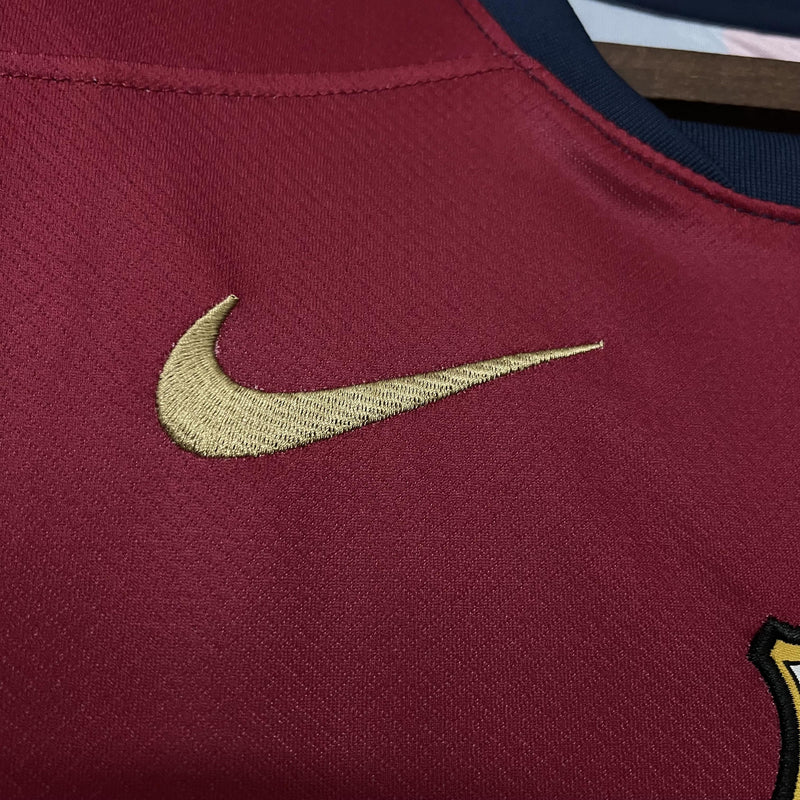 Camisa I Barcelona | 24/25 Torcedor Nike - Azul e Vermelha