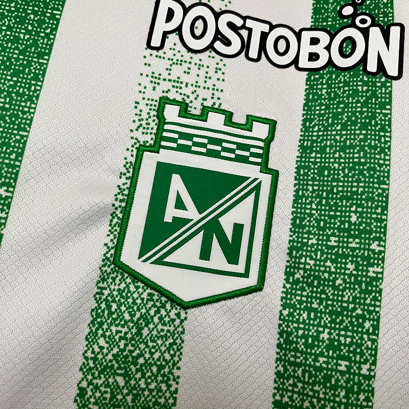 Camisa I Atlético Nacional | 25/26 Torcedor Nike - Verde e Branca