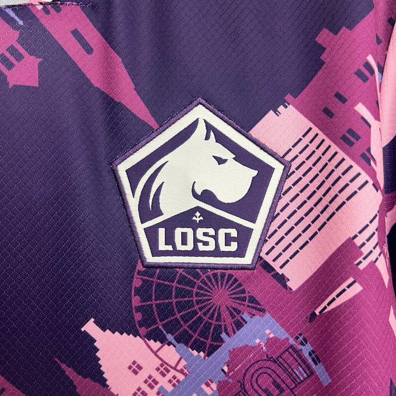 Camisa IV Lille | 25/26 Torcedor New Balance - Roxa