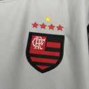 Camisa de Goleiro Flamengo Retrô | 02/03 Nike - Cinza (Manga Longa)