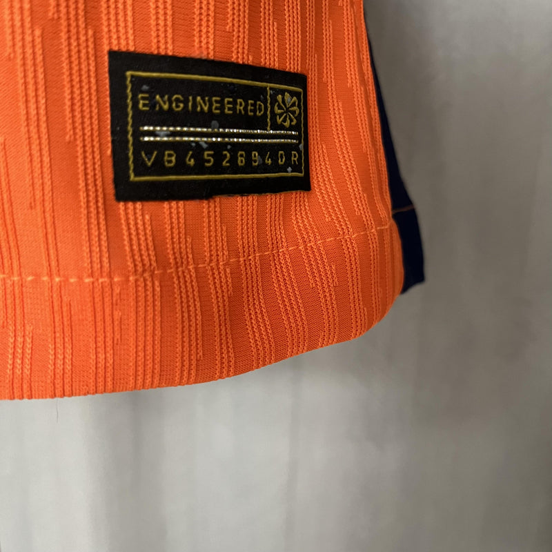 Camisa I Holanda | 24/25 Modelo Jogador Nike - Laranja