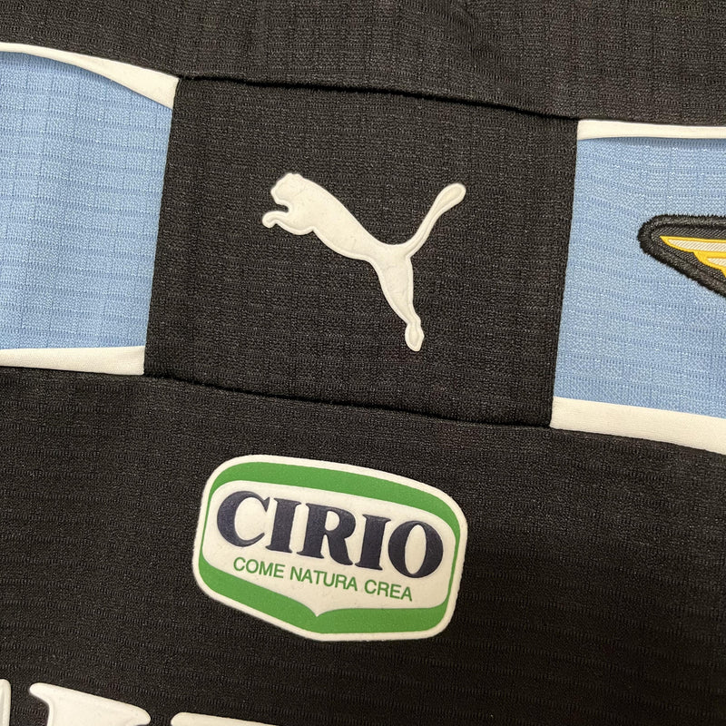 Camisa II Lazio Retrô | 98/99 Puma - Preta e Azul
