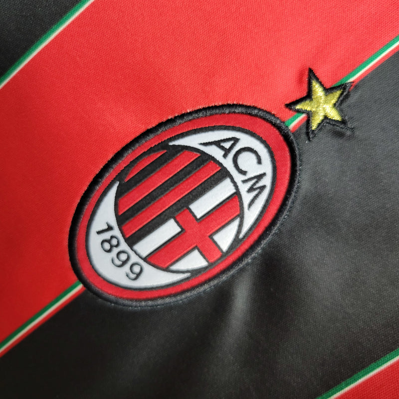 Camisa I Milan Retrô | 12/13 Adidas - Vermelha e Preta