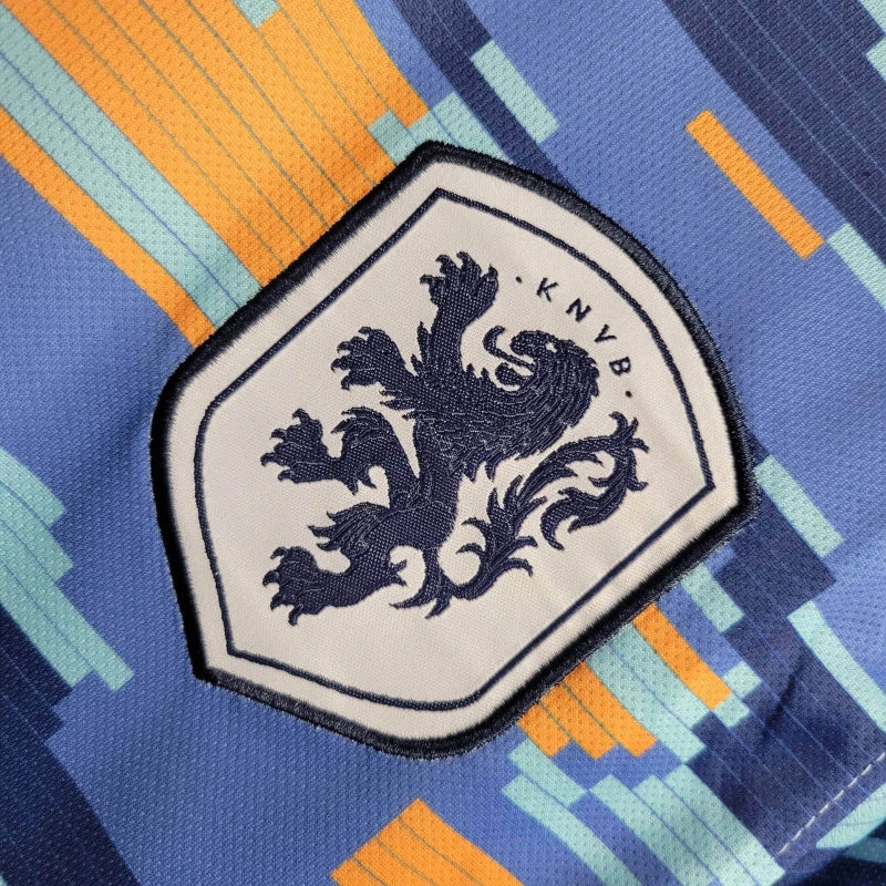 Camisa de Treino Holanda | 2024 Torcedor Nike - Azul
