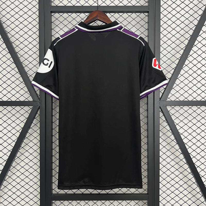 Camisa II Real Valladolid | 25/26 Torcedor Kappa - Roxa e Preta