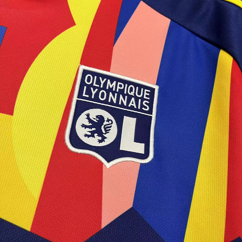 Camisa III Lyon | 23/24 Torcedor Adidas - Colorida