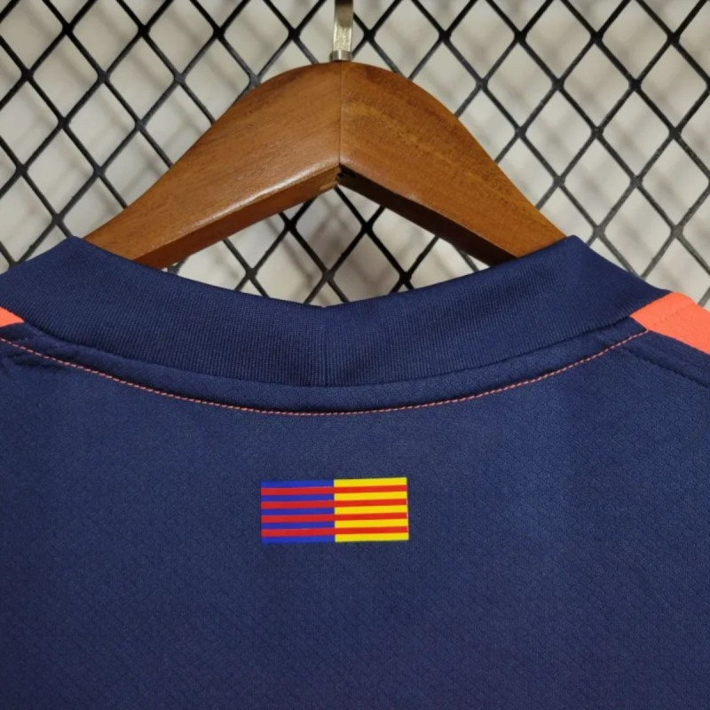 Camisa III Barcelona | 25/26 Torcedor Nike - Laranja  e Azul