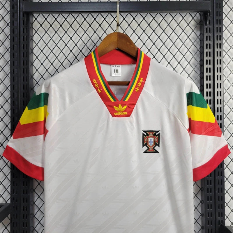 Camisa II Portugal Retrô | 1992 Adidas - Branca