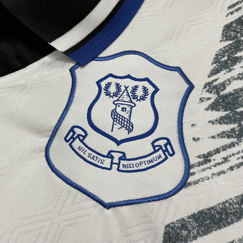 Camisa II Everton Retrô | 95/96 Umbro - Branca