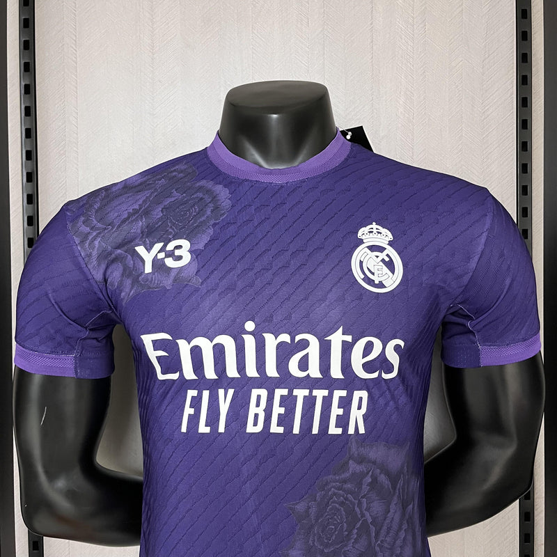 Camisa Real Madrid | 24/25 Modelo Jogador Y-3 - Roxa
