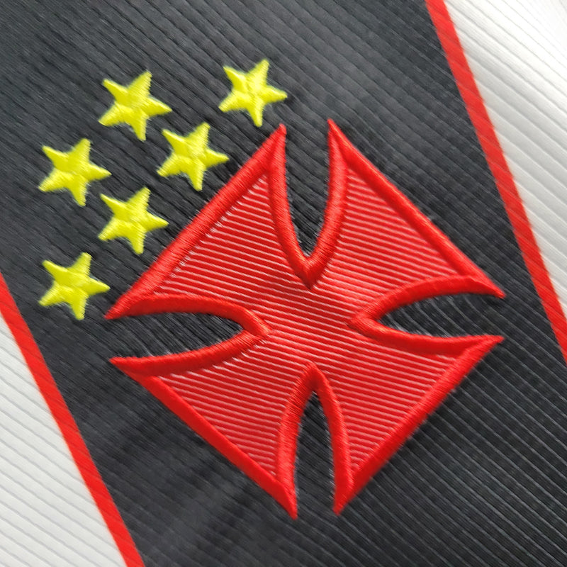 Camisa II Vasco Retrô | 2000 Torcedor Kappa - Branca