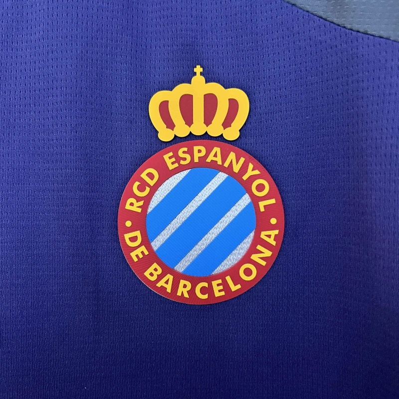 Camisa II Espanyol | 24/25 Torcedor Kelme - Azul e Cinza