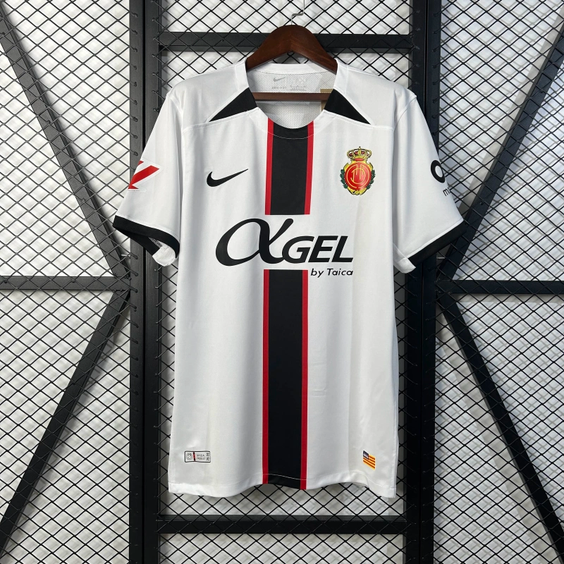 Camisa II Mallorca | 25/26 Torcedor Nike - Branca Vermelha e Preta