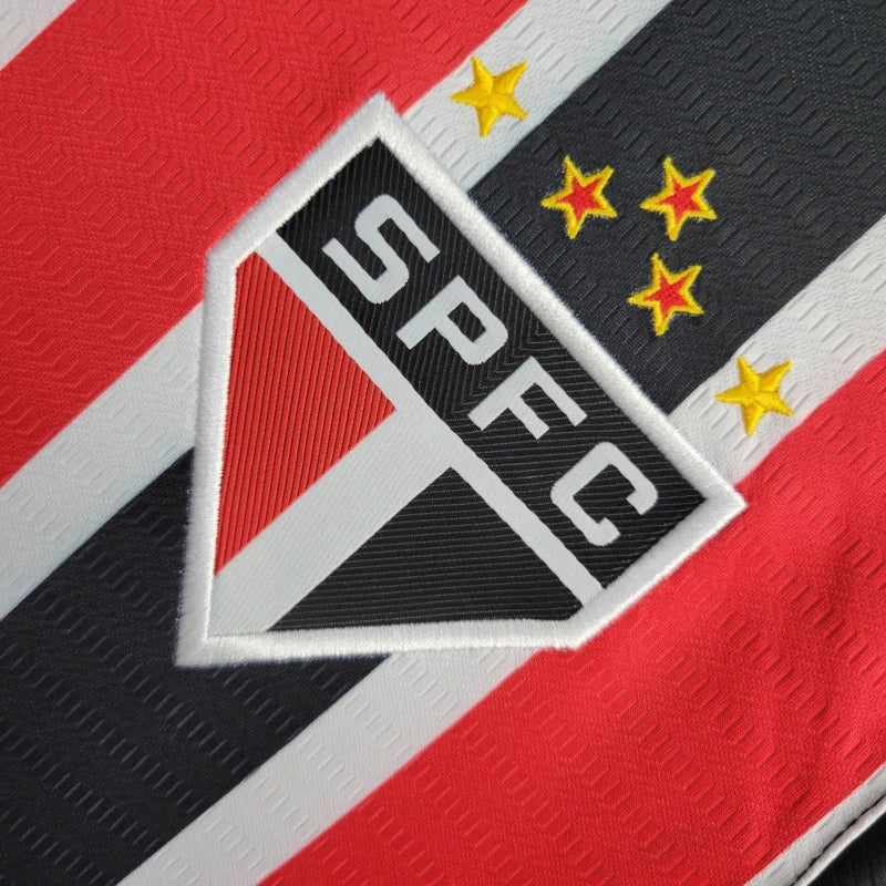Camisa II São Paulo | 24/25 Torcedor New Balance - Tricolor (Manga longa)