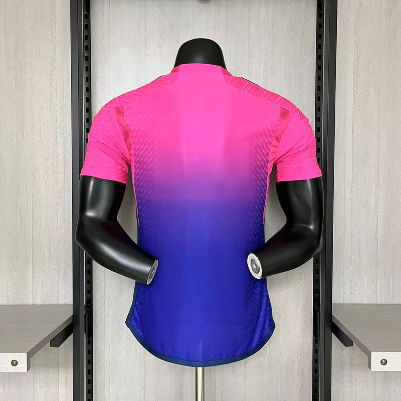 Camisa II Alemanha | 23/24 Modelo Jogador Adidas - Rosa e Azul