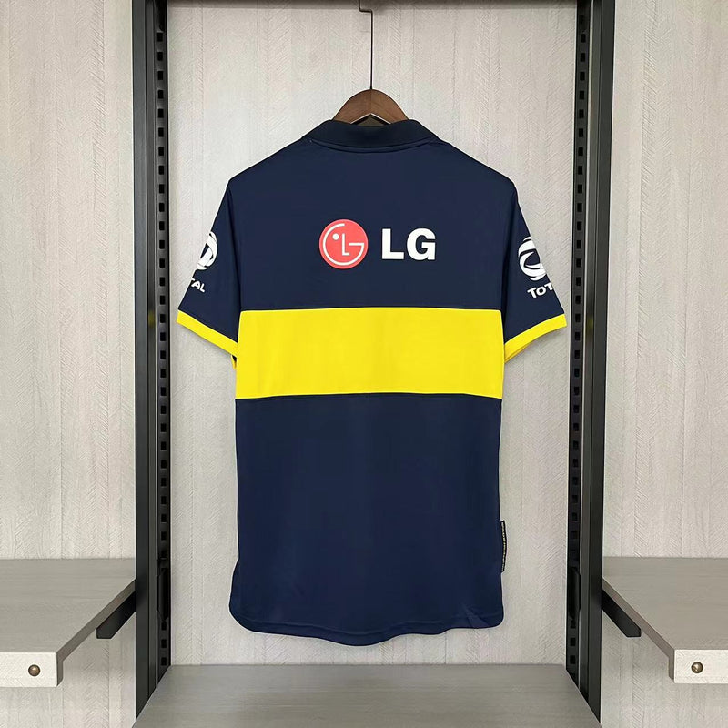 Camisa I Boca Juniors Retrô | 09/10 Torcedor Nike - Azul e Amarela