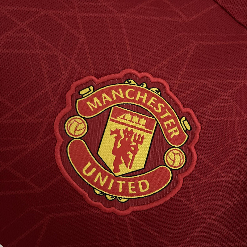 Camisa I Manchester United | 23/24 Torcedor Adidas - Vermelha